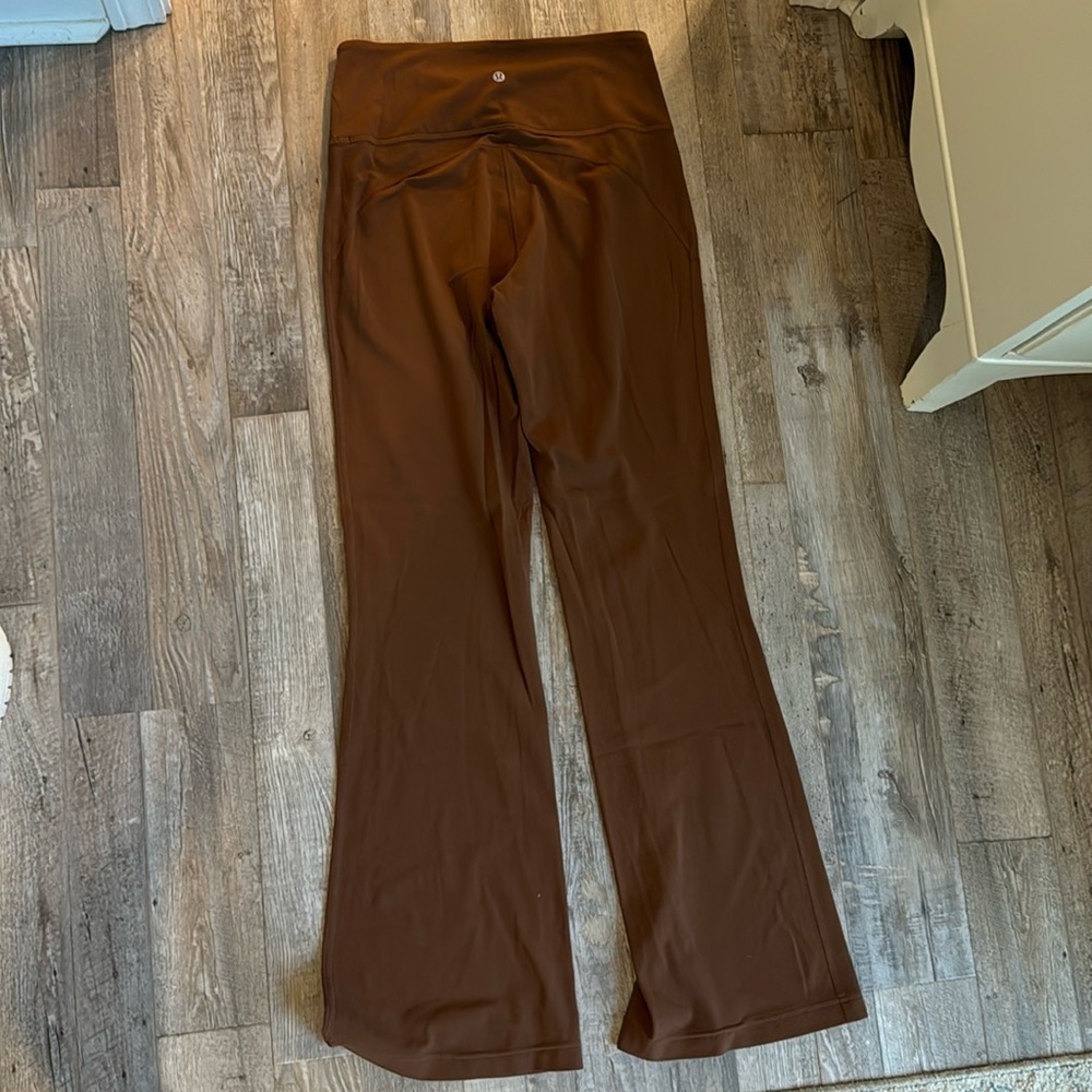 Brown flare lululemon leggings align